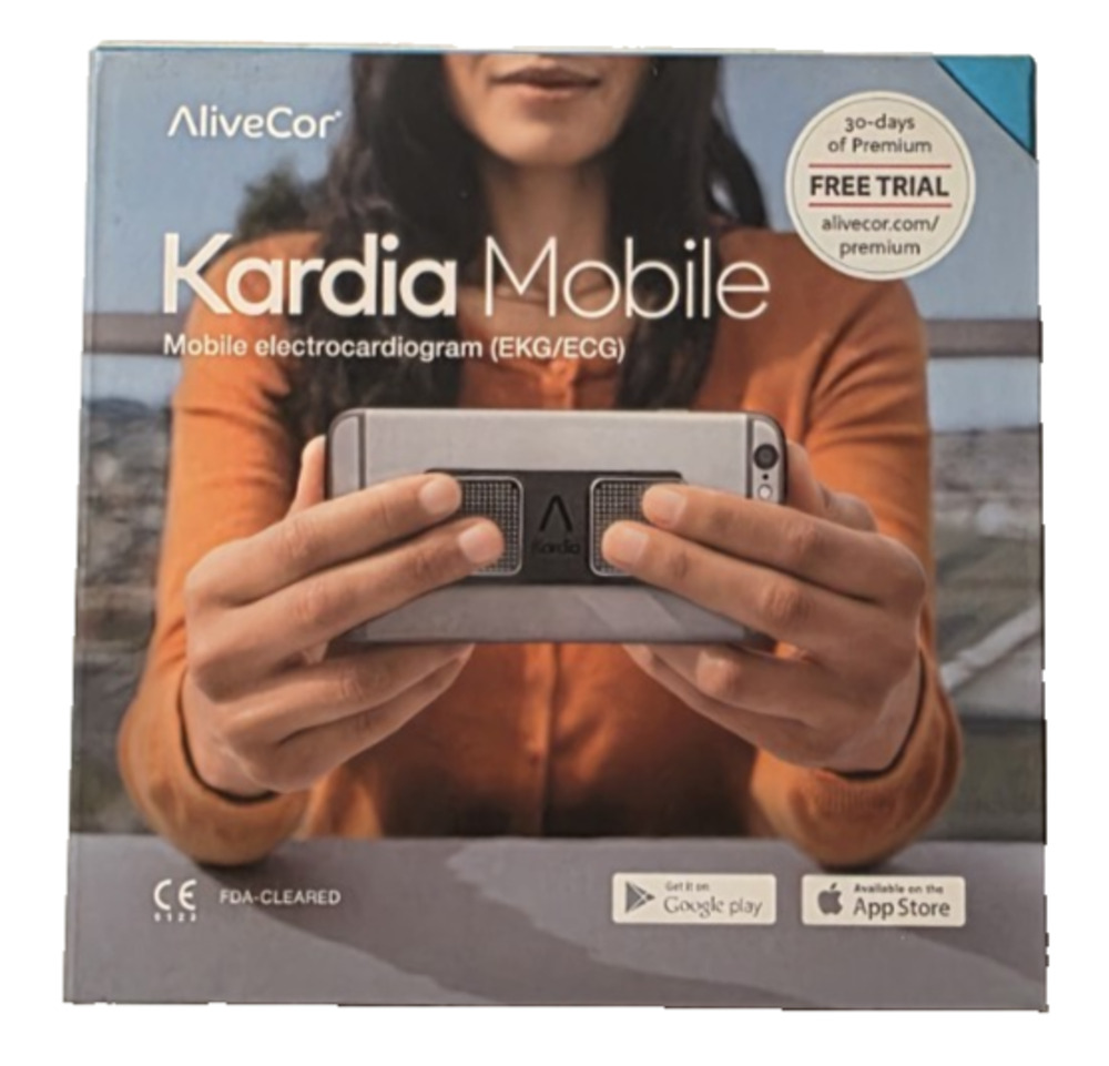 AliveCor Kardia AC-009 Mobile Wireless Personal EKG Monitor NEW Damaged Box